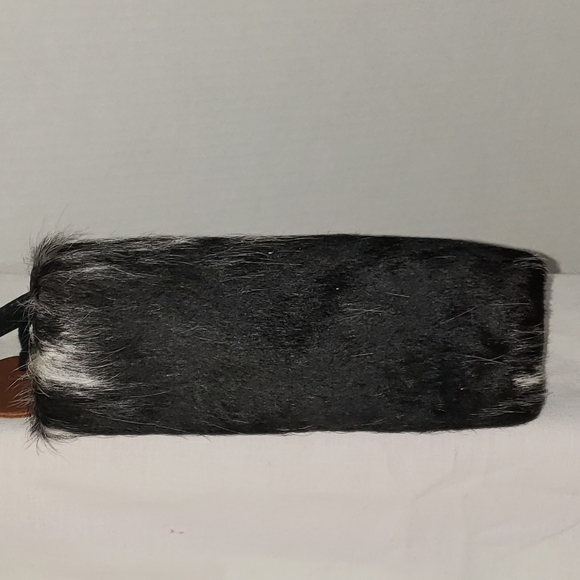 Unique and Gorgeous Silky Slayer Leather and Hair On Pouch by Myra Bags - Picture 3 of 7